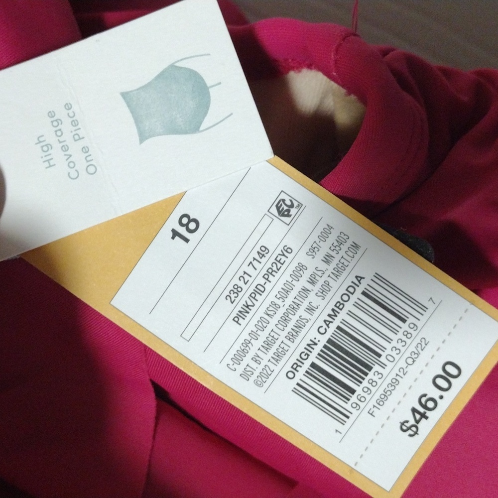 🆕 Kona Sol Hot Pink swimsuit - Picture 4 of 9